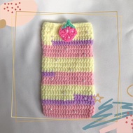 [Ready Stock] Handmade Crochet Calculator Casing Handphone 手机包 Pastel