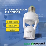 CAHAYA SMART FITTING LIGHT E27 MOTION PIR LIGHT MOTION SENSOR MOTION MOTION AUTOMATIC MOTION SENSOR 