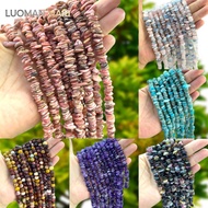 9-10mm Irregular Raw Natural Stone Amazonite Amethyst Charoite Spacer Beads for Jewelry Making Diy B
