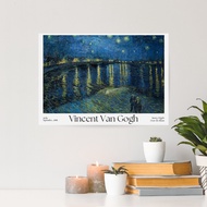 Van Gogh Landscape Painting Poster (A3) Arles Wall Decoration Wall Decor Aesthetic