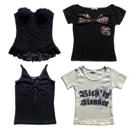 .⋆ update!!! + Second-Hand Clothes y2k bbt Corset