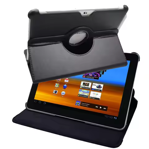 Afesar GT P7500 360 Rotating stand pu leather Cover flip Case for Samsung Galaxy Tab P7500 P7510 (10