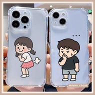 IPhone bag double cases with cute and funny prints for all lines 16/16splus/7/8//x/15/11/12/13/14/pr