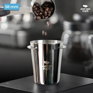 MESIN Dosing Cup Portafilter Espresso Machine Stainless Steel 58mm - Coffee Dosing Cup 58mm for Espr