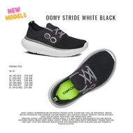 Oofos OOMY STRIDE WHITE BLACK