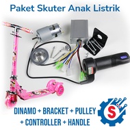 PAKET!! Dinamo Motor 775 Skuter Listrik / Kit Konversi Skuter (7316)