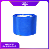 5PCS 13yrd /ROLL 5.08cm (2) SATIN RIBBON / REBEN / RIBBON HADIAH / RB -140