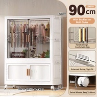 SIV 55-80cm Cabinet Organizer For Clothes Foldable Storage Cabinet Wardrobe Durabox Megabox