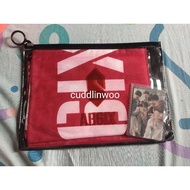 AB6IX DEBUT SLOGAN WITH PHOTOCARD / WOOJIN DAEHWI YOUNGMIN DONGHYUN WOONG