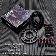 Wheel Spacer 20mm 5/120 CB:72.5 Bolts:M14x1.25 - Bonoss Spacer Kit