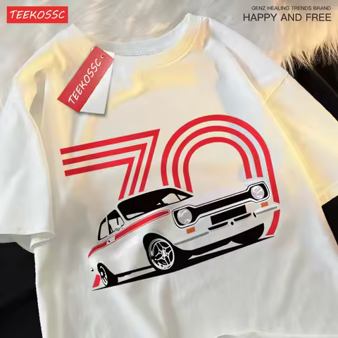 Vintage Old Car 70Th Anniversary Men Women T Shirt Printing O-Neck T Shirt Creativity Cotton Tops Ca