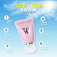 SNOW TINTED SUNSCREEN SPF50 + MOISTURISER VIRAL DHERBS