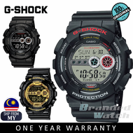 Casio G-Shock GD-100 Men's Digital Black Gold Resin Strap Watch GD-100-1A GD-100-1B GD-100GB-1D GD10