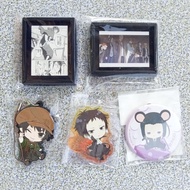 BUNGOU STRAY DOGS official ranpo, mori, chuuya & akutagawa merch anime bsd