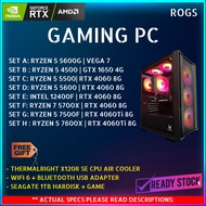 FULL SET BUDGET GAMING PC / CUSTOM PC / INTEL / RYZEN / NVIDIA RTX / CPU PUBG GTAV DESKTOP 3050 / 3060 / 4060 / 4060Ti