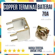 Copper terminal post solder pcb rating 70a nut terminal 1 set