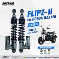 โช้คหลัง OKD FLIPZ ll สำหรับ HONDA DAX 125 ขนาด 320mm./340mm.