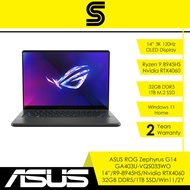ASUS ROG Zephyrus G14 GA403U-VQS033WO Gaming Laptop - 14" OLED 3K 120Hz/R9-8945HS/32GB DDR5/1TB SSD/