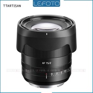 TTArtisan AF 75mm F2 Auto Focus Lens For Sony E and Nikon Z mount camera