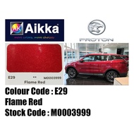 AIKKA AUTOMOTIVE PAINT / PROTON E29** CRYSTAL / FLAME RED / 2K CAR PAINT