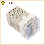 SUER Digital Time Relay, 0.01S-9999H 24VAC/DC Time Relay, Precision Timing DH48S-2Z LCD Display Doub