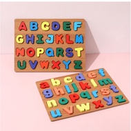 3d wooden alphabet and numbers 30*20