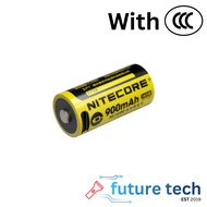 Nitecore RCR123 16340 900mAh USB-C Rechargeable Li-ion Battery NL169R with CCC Certified