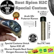 H2C Rear View Mirror Bolts H2C Rear View Mirror Bolts etc Universal All Custom Rearview Mirrors Vari