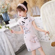 ＜830＞2024 Little DR Cheongsam for Kids Girls Dress - Traditional Chinese New Year Costume - Teenage 