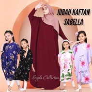 Kaftan Sabella Charley | Ratu kids (Ready Stock) Jubah kaftan sabella tanpa gosok