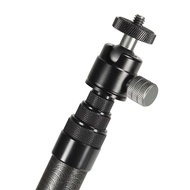 XT-XINTE Compatible with DJI OSMO 360 For Hero13 Camera Magnetic Base 3 Card Slot Carbon Fiber Exten