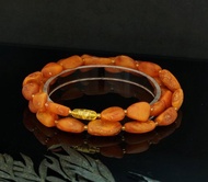 俄料原石水漂蜜腊隨型頸鍊 ( Raw Russia Beewax Necklace )