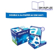Double A A4 Paper 500’s (80gsm) A4 Multifunction Business Photocopy Paper / Kertas A4 / Kertas Putih