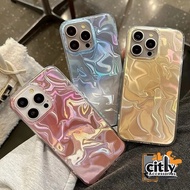 JJ306 Waterry Matte Textured Ripple Case Gradient - Casing For Vivo Y29 Y29S V50 V50 LITE V40 Lite Y