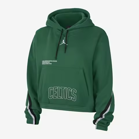 Nike Official Genuine JORDAN Women's Loose Casual Short Knitted Sweatshirt DO0150-312