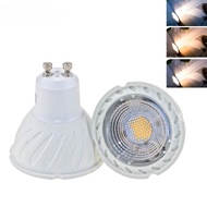 หลอดไฟสีขาว GU10สว่างมาก/เป็นกลาง/สีขาวอบอุ่น85-265V 7W GU10หลอดไฟ LED Gu10สปอตไลท์ไฟ Led 3000K 4000