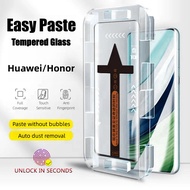 Easy Install Tempered Glass For Huawei Honor 90 Honor X9a X9b 5G Full Coverage Screen Protector HD C