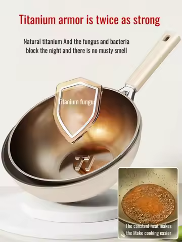 Household essential nonstick pan pan frying pan ceramic noncoating nonstick kitchen good helper