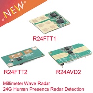 R24AVD2 R24FTT1 R24FTT2 24G Millimeter Wave Radar Module Human Presence Motion Distance Perception R