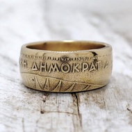 來自希臘的戒指, 希臘錢幣戒指, 亞歷山大大帝希臘錢幣戒指