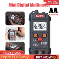 NJTY Digital multimeter New Mini pocket multimeter 600V Voltmeter AC DC True RMS NCV Portable Multi-functional Multimeter 4000Counts Voltage Tester