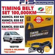 FIS Original GAIDO Timing Belt Set Perodua Kancil 850 GX EZ EZi K850 103Y19 Belting Kereta