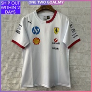 2025 Scuderia Ferrari F1 Team White Shirt