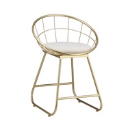 INDEX LIVING MALL เก้าอี้ รุ่นเซเลสเทีย ขนาด 48 x 66 ซม. - สีทอง/ขาว