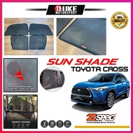 Zspec Toyota Corolla Cross 2021 to 2023 Magnetic Custom Fit Sunshade Magnet Shade Sun Protection 4pcs