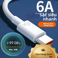 Dual typec Data Cable 6A Super Fast Charging Charging Cable