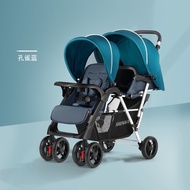 Shenma Shinema Front and Rear Seat Twin Stroller Lightweight Folding High Shock Absorber Double Stroller Two-Child Stroller Can Enter Elevator 738