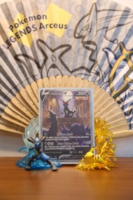 Kartu Pokemon Umbreon V SR ( Tcg Trading Card Game 2021 )