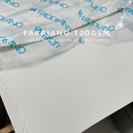 [BLACK LEATHER] FABRIANO Watercolor Drawing Paper A0/A1/A2 Retail 300gsm