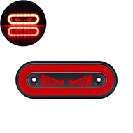 1 Buah Lampu Penanda Samping Truk LED 12V-24V Lampu Penanda Samping Eksterior Mobil Mata Setan Lampu